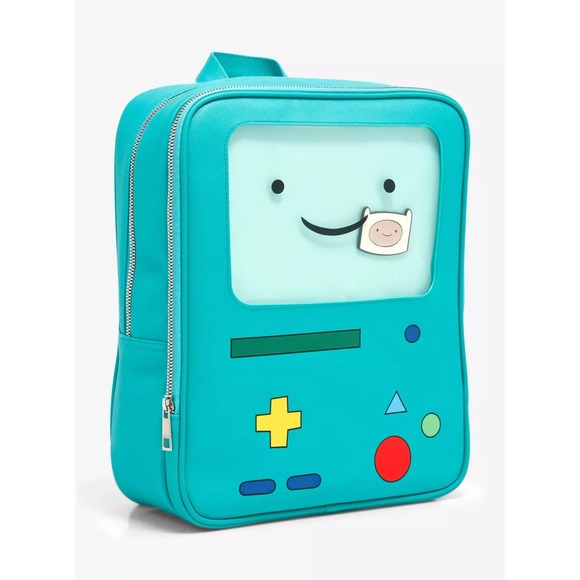 Cartoon Network Adventure Time BMO Pin Collector Mini Backpack - Picture 3 of 4